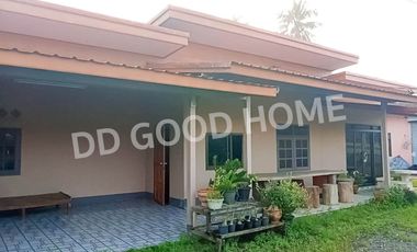 Single house with land, Sawi, 332 sq w, Chumphon, near Wat Phra Borommathat Sawi, Chumphon