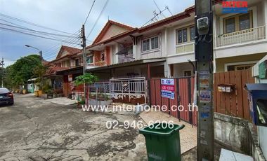 2-storey townhouse, 32.2 sq m, Pruksa Village 10, Sai Noi, Kanchanaphisek Road, Bang Kruai-Sai Noi Road, Sai Noi, Nonthaburi