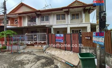2-storey townhouse, 32.2 sq m, Pruksa Village 10, Sai Noi, Kanchanaphisek Road, Bang Kruai-Sai Noi Road, Sai Noi, Nonthaburi