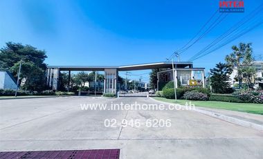 2-storey townhouse, 29.7 sq.w., Lalin Town Lion Bliss Village, Theparak-Bang Bo, Bangna-Trad Road, Theparak-Bang Bo Road, Bang Bo, Samut Prakan