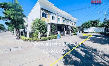 2-storey townhouse, 29.7 sq.w., Lalin Town Lion Bliss Village, Theparak-Bang Bo, Bangna-Trad Road, Theparak-Bang Bo Road, Bang Bo, Samut Prakan