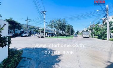 2-storey townhouse, 29.7 sq.w., Lalin Town Lion Bliss Village, Theparak-Bang Bo, Bangna-Trad Road, Theparak-Bang Bo Road, Bang Bo, Samut Prakan