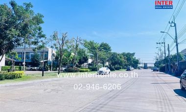 2-storey townhouse, 29.7 sq.w., Lalin Town Lion Bliss Village, Theparak-Bang Bo, Bangna-Trad Road, Theparak-Bang Bo Road, Bang Bo, Samut Prakan