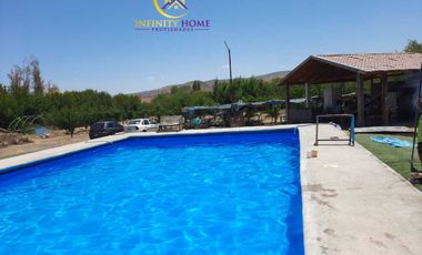 Parcela con Gran Piscina y Quincho en Camino San Francisco El Colorado, Colina
