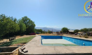 Parcela con Gran Piscina y Quincho en Camino San Francisco El Colorado, Colina