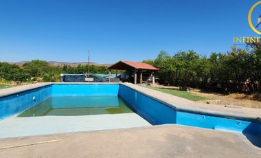 Parcela con Gran Piscina y Quincho en Camino San Francisco El Colorado, Colina