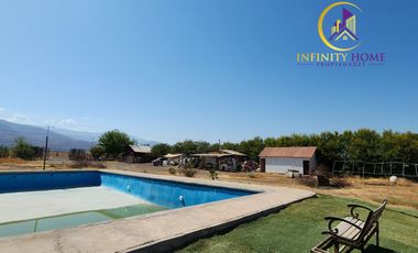Parcela con Gran Piscina y Quincho en Camino San Francisco El Colorado, Colina