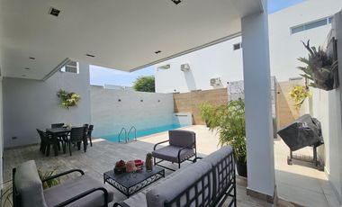 ALQUILER DE CASA MODERNA Y ESPACIOSA – URBANIZACIÓN PORTOFINO, KM 11.5 VÍA A LA COSTA