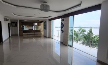 En alquiler lujoso departamento vista al Rio en Sidney, Dubai, Isla Mocoli, via Samborondon