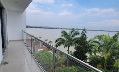 En alquiler lujoso departamento vista al Rio en Sidney, Dubai, Isla Mocoli, via Samborondon