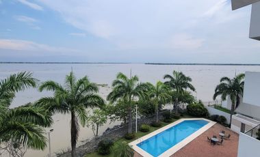 En alquiler lujoso departamento vista al Rio en Sidney, Dubai, Isla Mocoli, via Samborondon