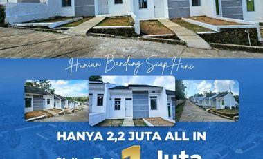 THE VALLEY OF ESMA RUMAH SIAP HUNI DI CICALENGKA DP 2.2 JUTA ALL IN