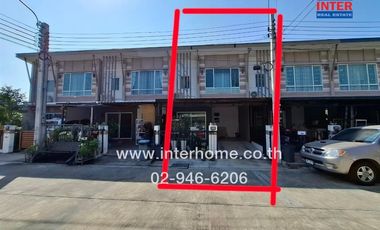 2-storey townhouse, 18.3 sq.w., Pruksa Prime Village, Soi Kantana-Wongwaen, near Bangyai Hospital, Soi Kantana, Kanchanaphisek Road, Soi Kantana, Bang