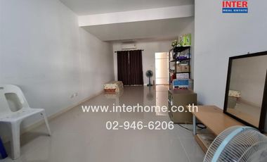 2-storey townhouse, 18.3 sq.w., Pruksa Prime Village, Soi Kantana-Wongwaen, near Bangyai Hospital, Soi Kantana, Kanchanaphisek Road, Soi Kantana, Bang
