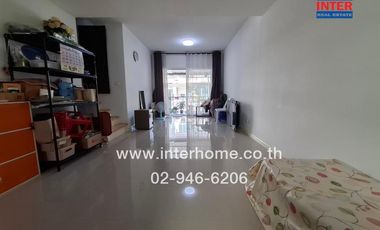 2-storey townhouse, 18.3 sq.w., Pruksa Prime Village, Soi Kantana-Wongwaen, near Bangyai Hospital, Soi Kantana, Kanchanaphisek Road, Soi Kantana, Bang