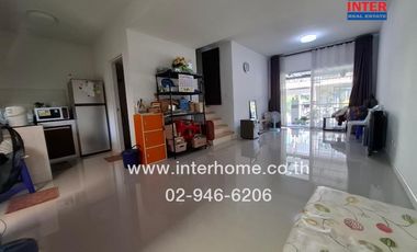 2-storey townhouse, 18.3 sq.w., Pruksa Prime Village, Soi Kantana-Wongwaen, near Bangyai Hospital, Soi Kantana, Kanchanaphisek Road, Soi Kantana, Bang