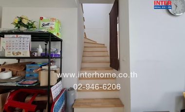2-storey townhouse, 18.3 sq.w., Pruksa Prime Village, Soi Kantana-Wongwaen, near Bangyai Hospital, Soi Kantana, Kanchanaphisek Road, Soi Kantana, Bang