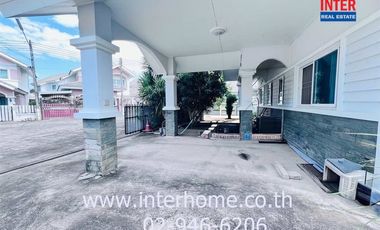 Single-storey detached house, 76.3 sq.w., Phuphalom Village, opposite Makro, Suwannason Road, Nangrong Road, Km.3, Mueang Nakhon Nayok, Nakhon Nayok