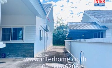 Single-storey detached house, 76.3 sq.w., Phuphalom Village, opposite Makro, Suwannason Road, Nangrong Road, Km.3, Mueang Nakhon Nayok, Nakhon Nayok