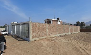 TERRENO PARA CASA DE CAMPO EN QUILMANA