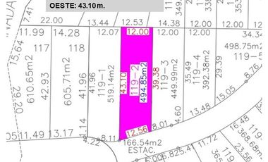 Lote Camelia III en Venta con Vistas Panorámicas Proy Incluído Rancho San Diego