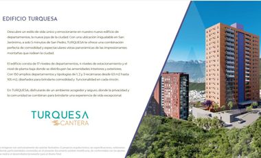PREVENTA departamentos torre Turquesa