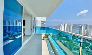 Apartamento en Venta en Playa Salguero, Frente al Mar, Santa Marta