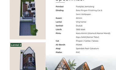 Investasi Villa Cabin di Trawas Mojokerto - Panoramic Cottage Trawas
