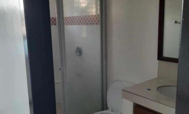 one unit for Rent in Timog hills subdivision tulip street.  2 rooms with cr and 1 maid room