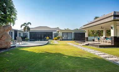 Luxury 6 bedroom single-storey pool villa for sale, price 55 Million Baht