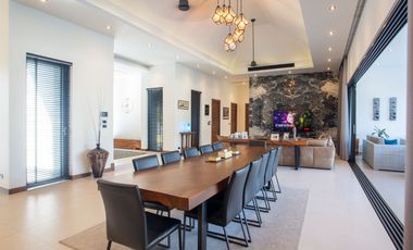 Luxury 6 bedroom single-storey pool villa for sale, price 55 Million Baht