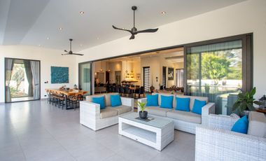 Luxury 6 bedroom single-storey pool villa for sale, price 55 Million Baht