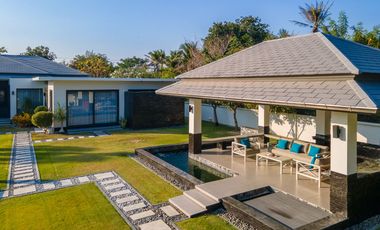 Luxury 6 bedroom single-storey pool villa for sale, price 55 Million Baht