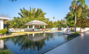 Luxury 6 bedroom single-storey pool villa for sale, price 55 Million Baht