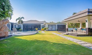 Luxury 6 bedroom single-storey pool villa for sale, price 55 Million Baht