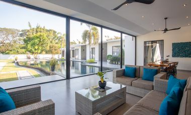 Luxury 6 bedroom single-storey pool villa for sale, price 55 Million Baht