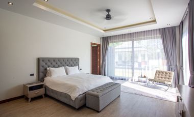 Luxury 6 bedroom single-storey pool villa for sale, price 55 Million Baht