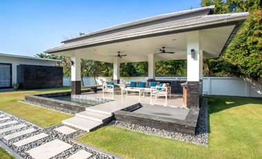 Luxury 6 bedroom single-storey pool villa for sale, price 55 Million Baht