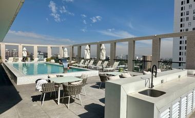 Departamento de lujo en renta en Chapalita Cauda Residences, 2 Rec.