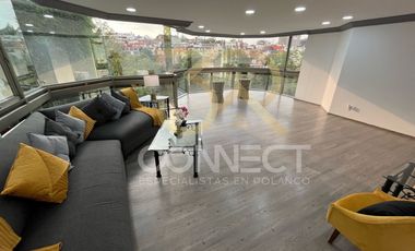 Departamento en Renta en Lomas - 3R/2.5B/2E - Excelente ubicación - 190m2
