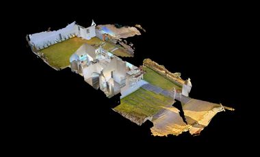 Residencia de campo, esquina de 1 planta