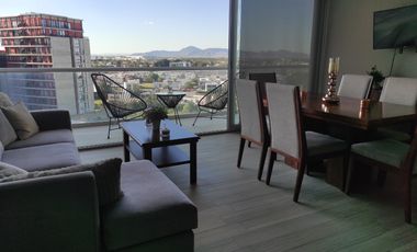 DEPARTAMENTO AMUEBLADO EN RENTA EN VALLE REAL EN CIMA PARK MUY CERCA ORACLE, TEC DE MONTERREY, UP UAG Y ANDARES