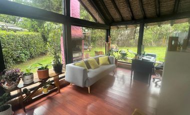 ARRIENDO CASA CAJICA CUNDINAMARCA COLOMBIA RUSTICA CONJUNTO EL BEJUCAL