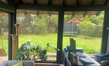 ARRIENDO CASA CAJICA CUNDINAMARCA COLOMBIA RUSTICA CONJUNTO EL BEJUCAL