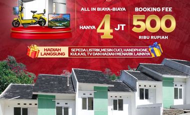 BUKIT ESMA CICALENGKA RUMAH SUBSIDI 1 LT CICILAN 1 JUTAAN FREE KULKAS