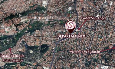 Departamento de 3 recamaras, edificio moderno, amenidades, venta Alvaro Obregon