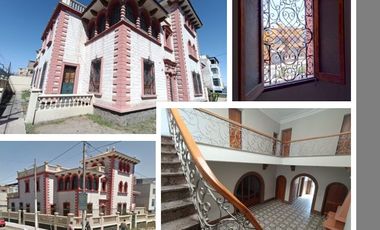 VENDO PRECIOSA CASA EN ESQUINA, TODA EN SILLAR, EXCELENTE UBICACIÓN EN LA CIUDAD DE AREQUIPA