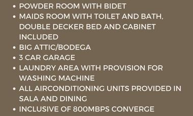 Modern 4 Bedroom Townhouse For Lease in Casa Verde, Pasig City!