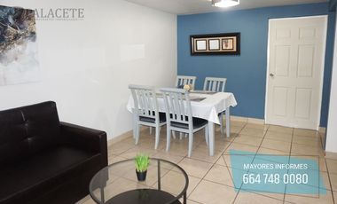 Se Factura - Departamento Amueblado en Fraccionamiento Seguro Cerca de Macroplaza