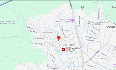Casa ubicada en colonia Plaza Toro, Chapala, Jalisco. Con 157m2 y 3 Recamaras, a unos minutos de Av. Francisco y Madero, y muy cerca de la central cam